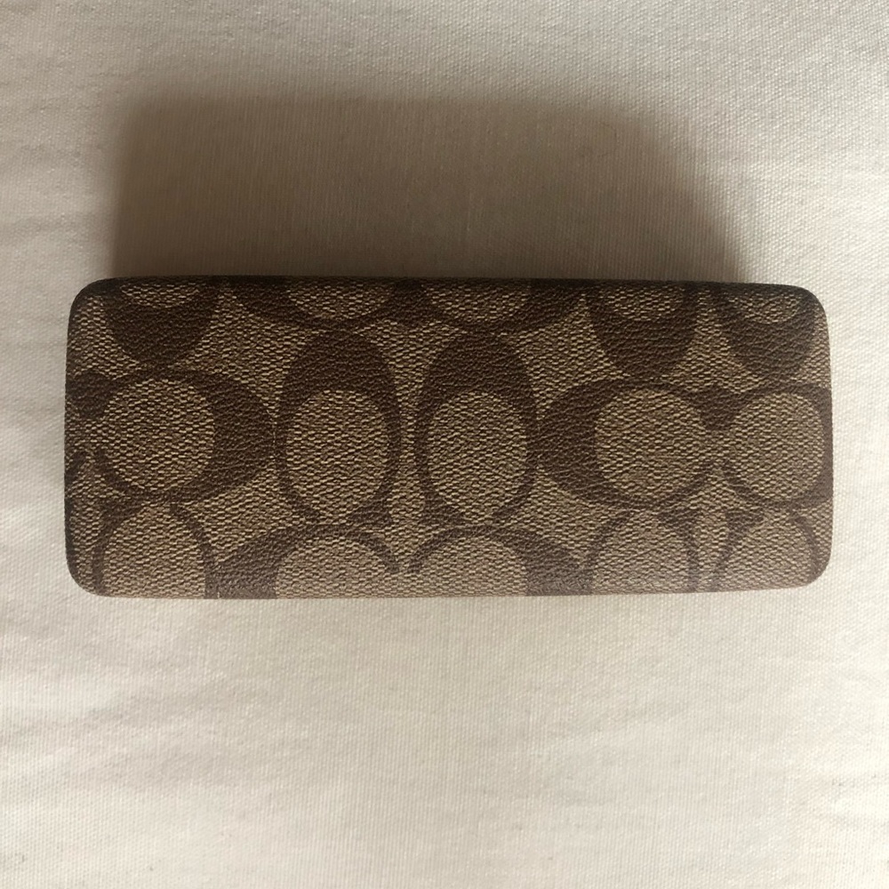 Coach glasses case